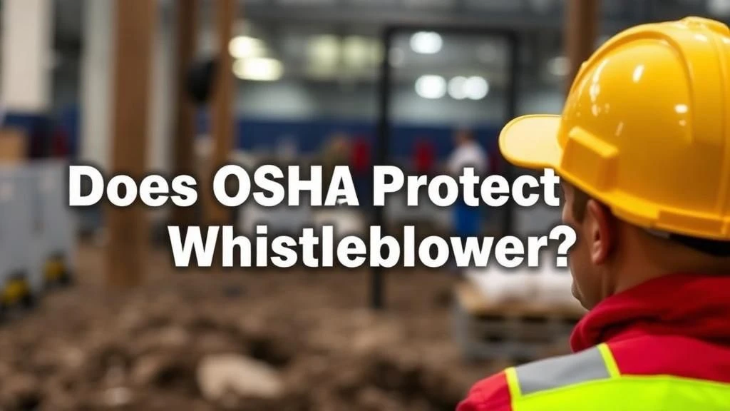 Does OSHA Protect Whistleblowers (Yes, But…)