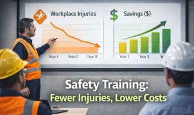 EHS training improving workplace safety and reducing injuries