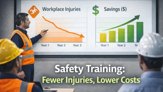EHS training improving workplace safety and reducing injuries